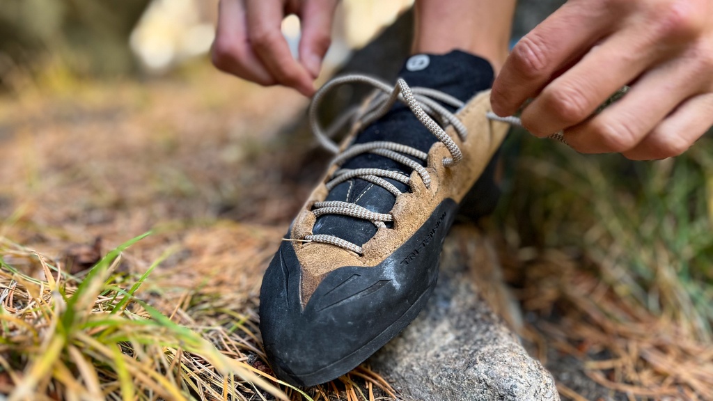 climbing shoes womens - often fully lace-up shoes, like these trad specialists, are designed...