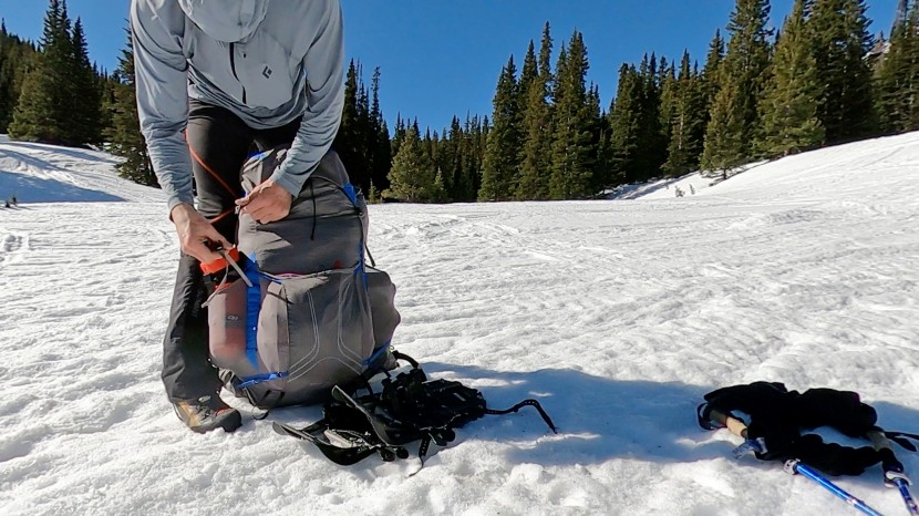 ultralight backpack - we love the side pockets on the osprey exos pro, which are easily...