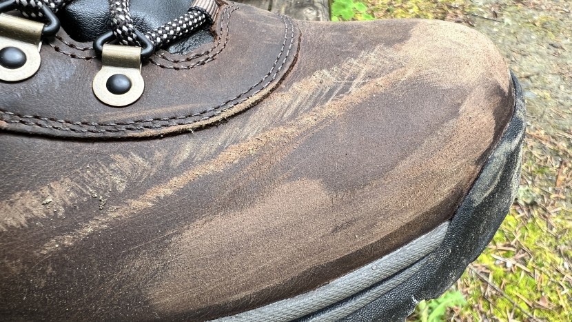 timberland white ledge mid waterproof - even after a single hike, scuffing on the leather upper and the...