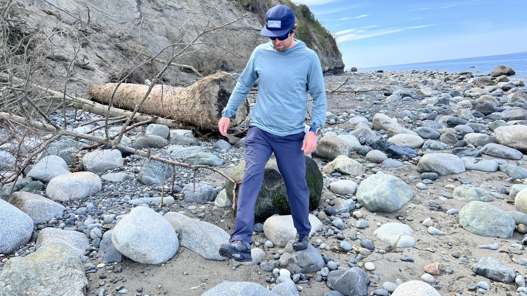 salomon x ultra 4 gore-tex - bounding through sand, slick rocks, mud and down steep embankments...