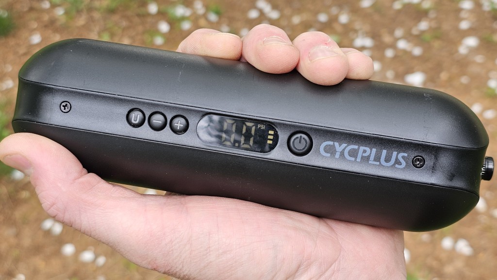 cycplus electric - the cyplus electric pump is a hand-held mini air compressor that...