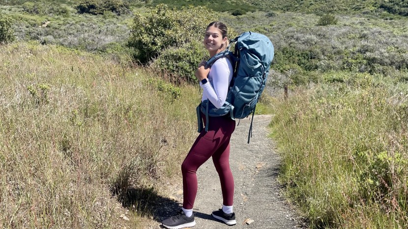 backpacks womens - the breathable back panel of the renn ensures comfort on warm trail...