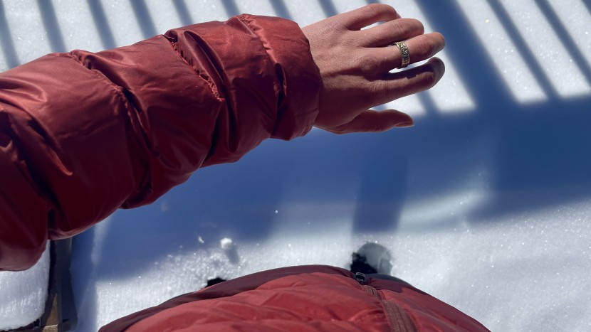 rei co-op 650 for women - with decent loft for the fill, the sleeves of the rei 650 are nice...