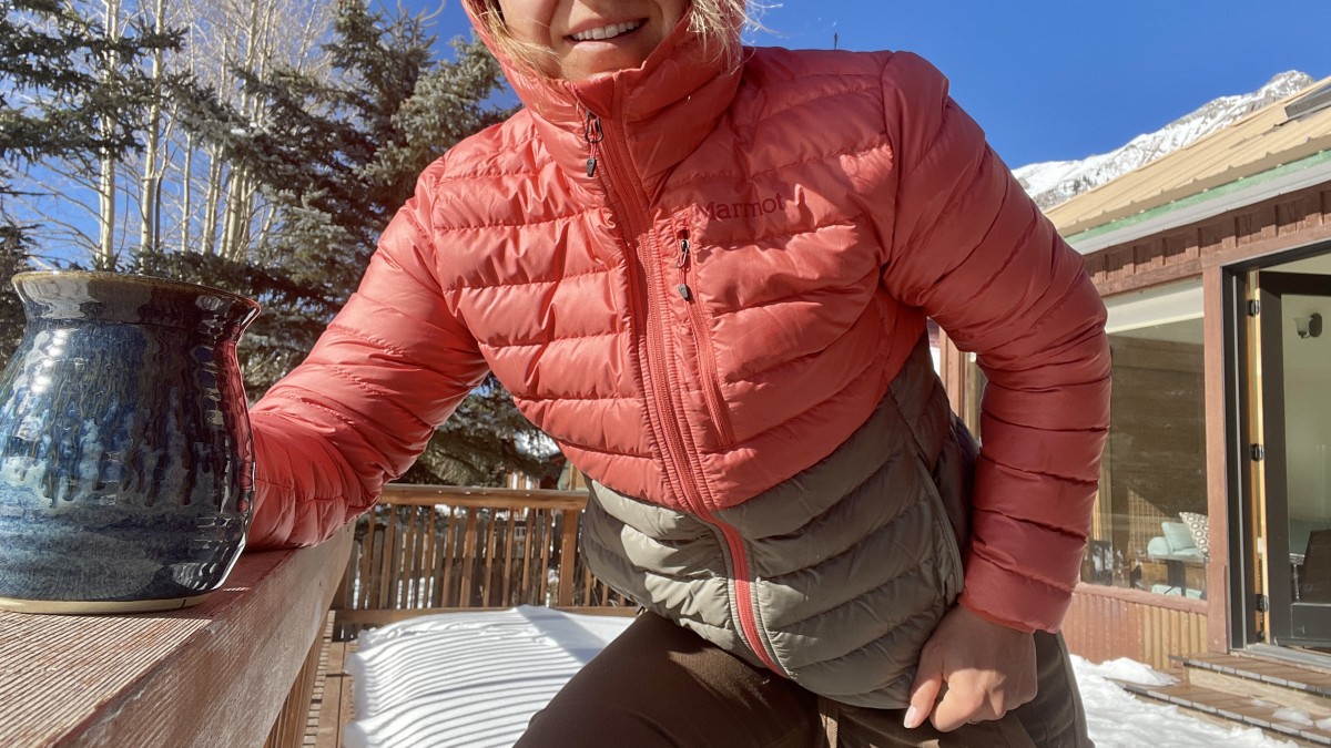 marmot highlander hoody for women down jacket review