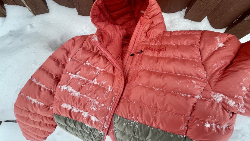 marmot highlander hoody for women - the highlander is solid in dry precipitation like cold snow, but...