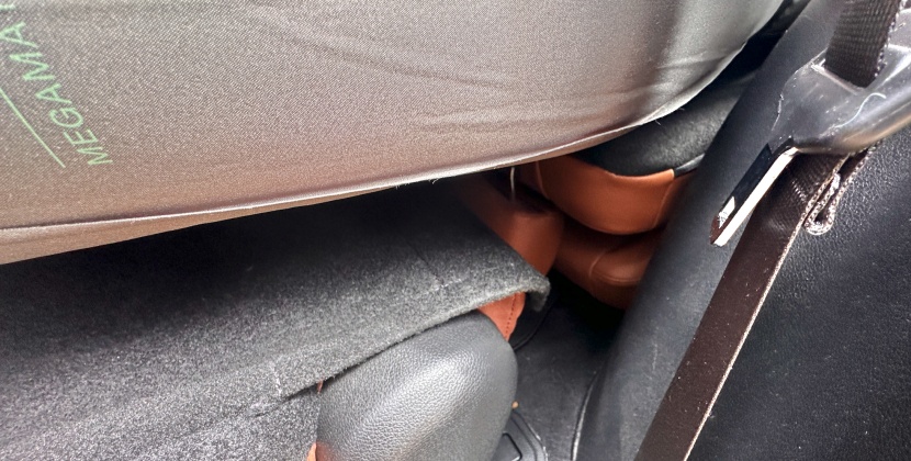 exped megamat auto - here, the megamat auto spans gaps between the captain&#039;s chairs in a...