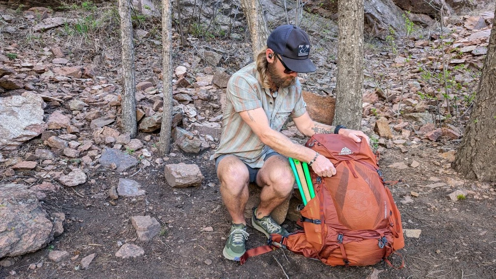 backpacks backpacking - the gregory paragon 58 has a comfortable hip belt, so you can keep...