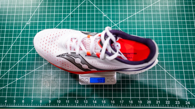 saucony endorphin speed 4 - this is a pretty lightweight daily trainer.