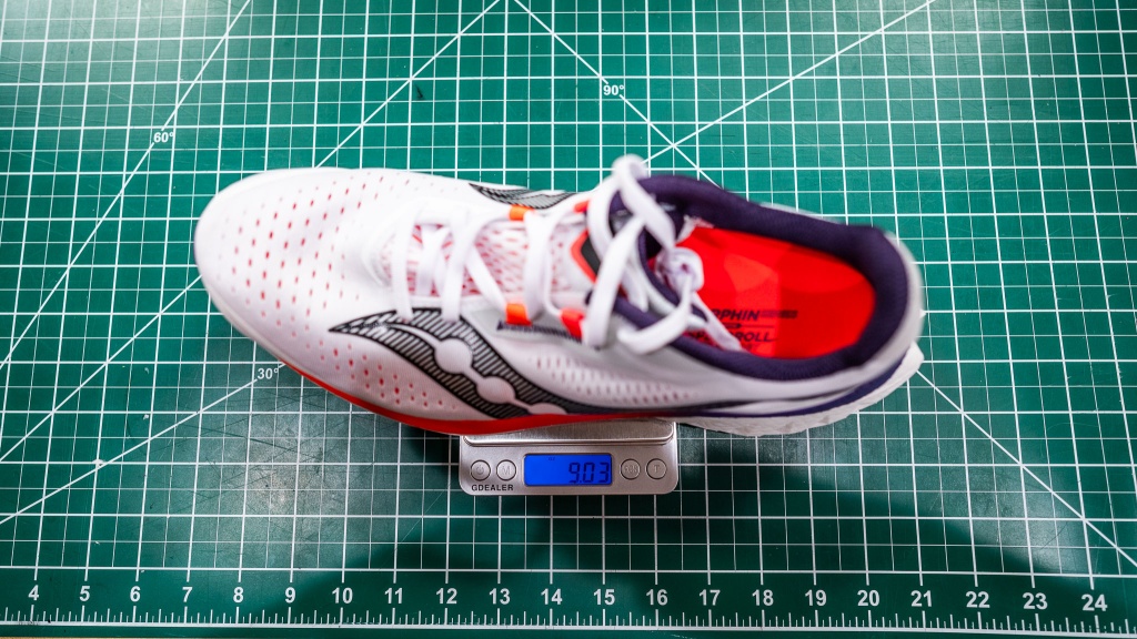 saucony endorphin speed 4 - this is a pretty lightweight daily trainer.