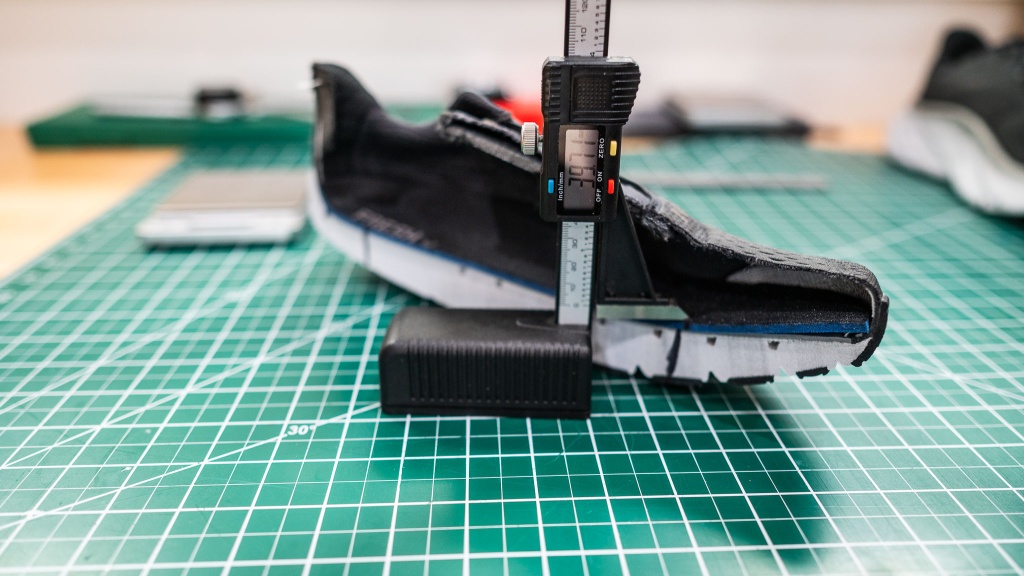 new balance fresh foam x more v4 - it's plush, but definitely not light.