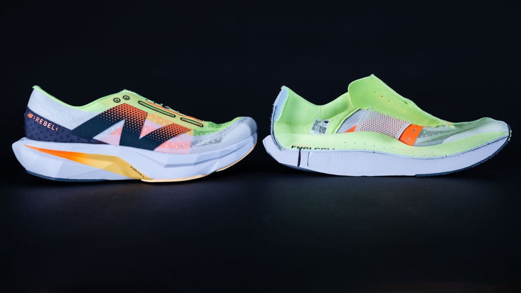new balance fuelcell rebel v4 - the best part of the shoe is the fuelcell foam that is bouncy and...