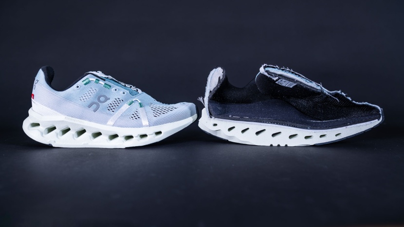 on cloudsurfer for women - the thick stack of underfoot cushioning takes away from stability...