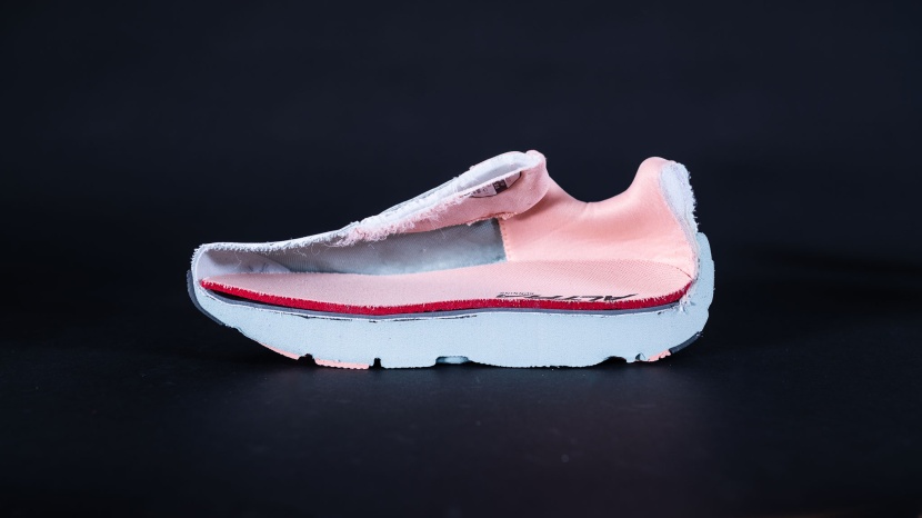 altra via olympus 2 for women - the thickness of the stack makes the via olympus a joint-protective...