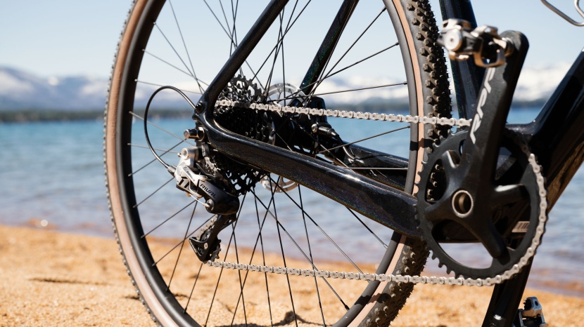 gravel bike - keep it light, keep it quick.