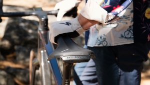 A quality Selle Royal saddle is a quality touch point on this nicely...