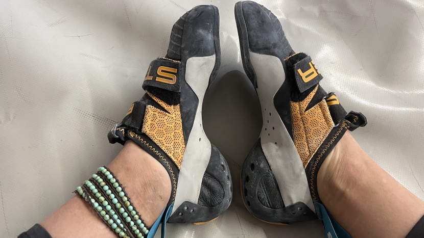 scarpa booster - we wore the boosters for multiple sessions in the gym as it took a...