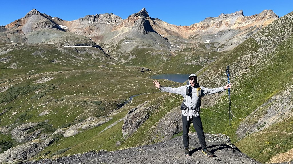 ultralight backpack - we snuck out to visit the ice lake basin from telluride while...