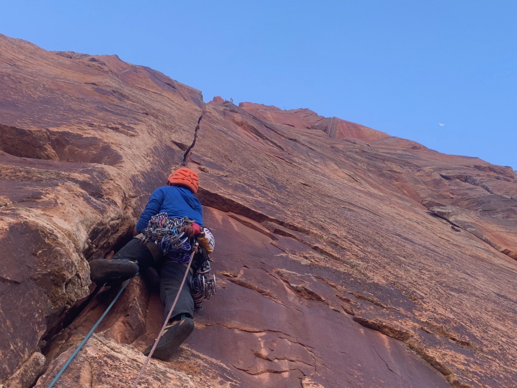 aider - there's never much space leftover on our harnesses at the start of a...