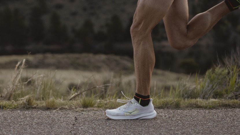 the cushioning feels firmer, but has plenty of compression as you...