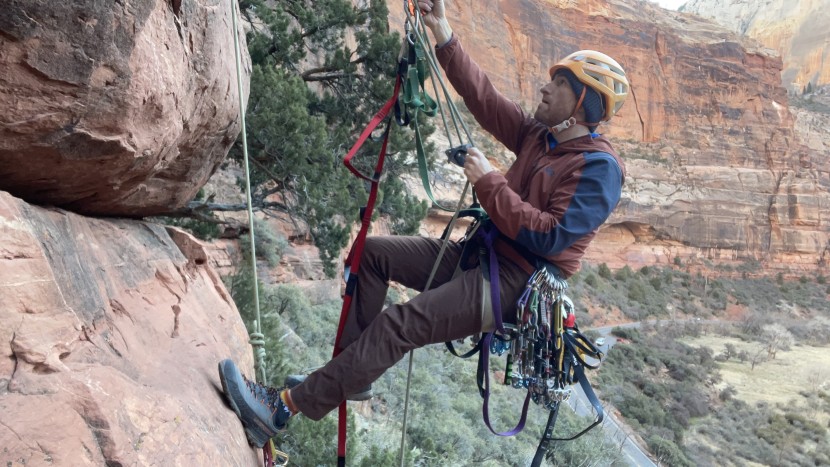 ascender - you&#039;re always managing a lot of gear on a big wall. add in extra...