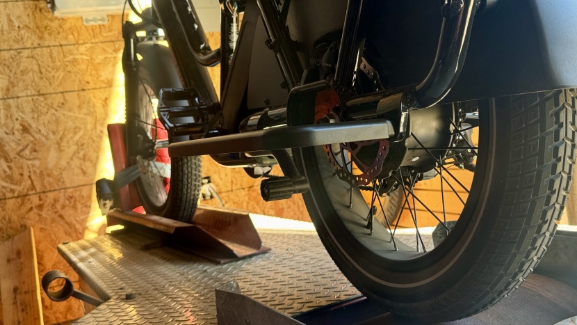 rad power radwagon 5 - using an updated and modified motorcycle dynamometer, we&#039;re able to...
