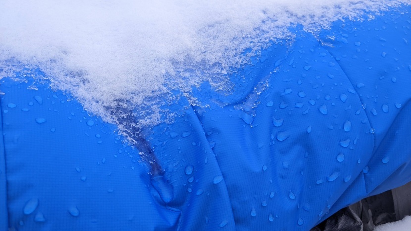 sleeping bag - to protect goose or duck down insulation from getting wet, many of...