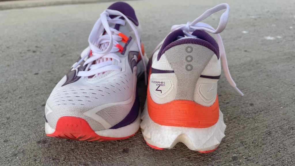 saucony endorphin speed 4 for women - elements of the endorphin speed provide some stability, though this...