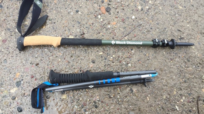 black diamond alpine carbon cork - the telescoping design of the alpine carbon doesn&#039;t pack down as...