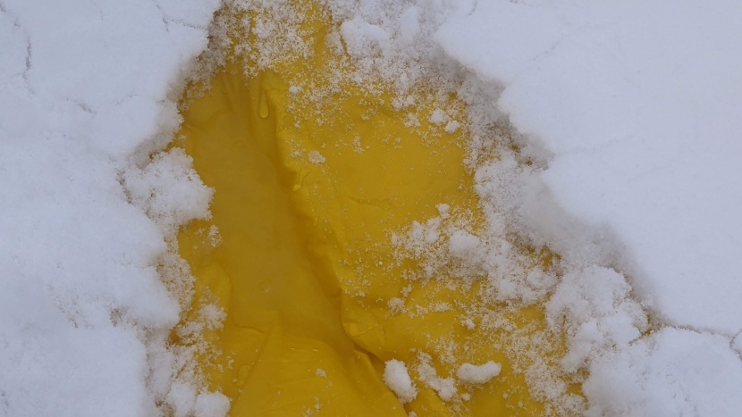 sleeping bag cold weather - when we pooled water on each bag&#039;s internal and external fabric and...