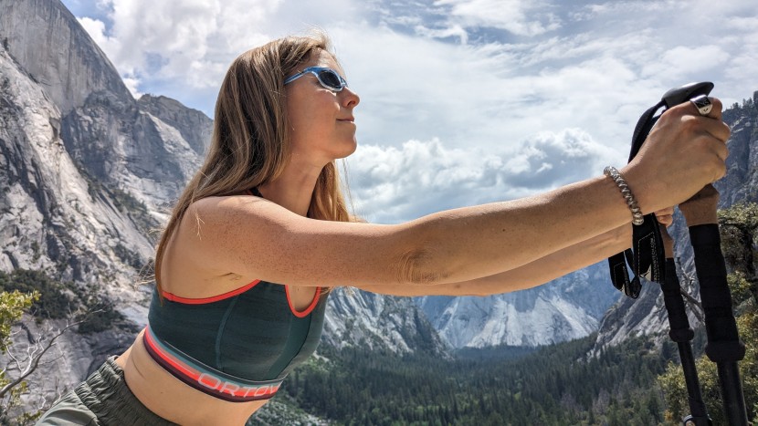 ortovox 185 rock n' wool - the soft fit is comfortable for stretching on a hiking break. we...