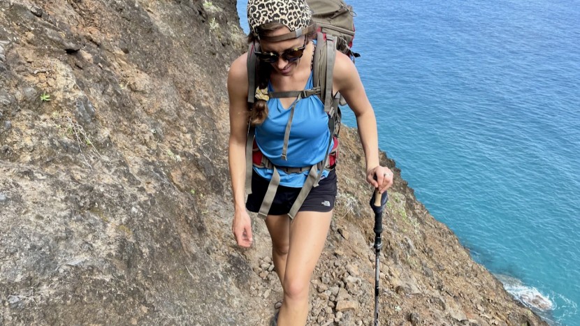 trekking poles - the trekology trek-z is a good choice for rugged trails and...