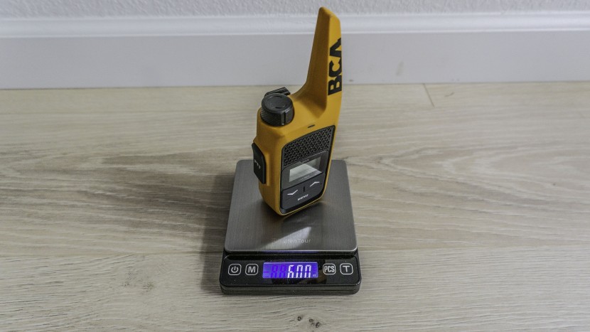 walkie talkies - at 6 oz, the bca link mini can easily be taken for most adventures.