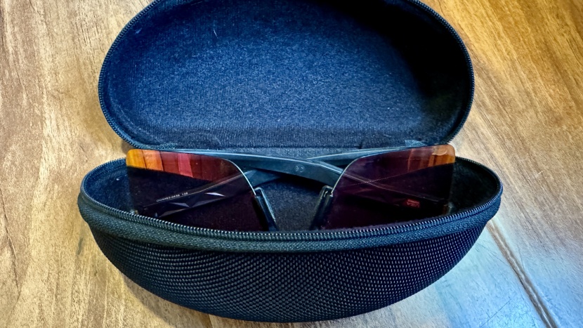 oakley sutro lite prizm trail torch - the case for the oakley sutro lite is rigid and protective but...