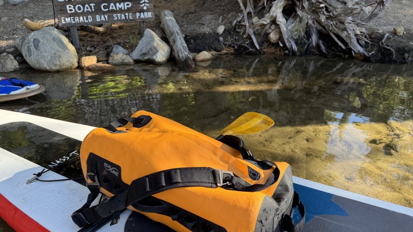 dry bag - when you pull into camp, the pro zip duffel quickly converts into a...