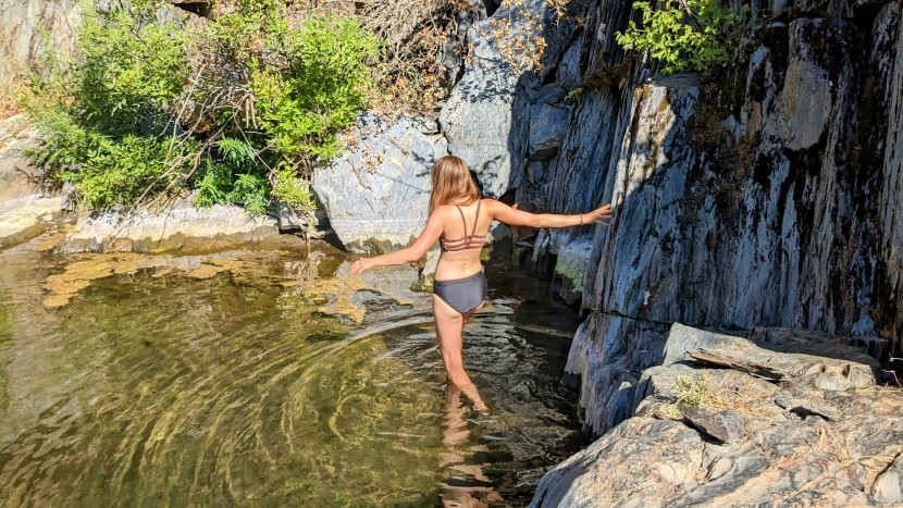 the vuori yosemite has swanky open back strapping but lacks support.