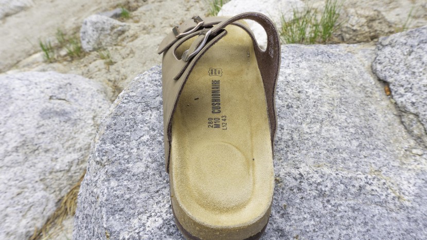 flip flops men - the cushionaire lane offers a cork and genuine leather footbed at a...