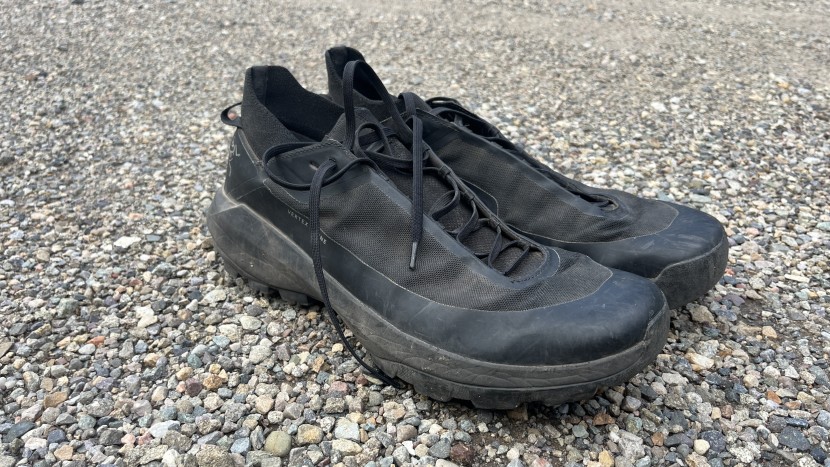 approach shoes - the arc&#039;teryx vertex alpine has a soft woven upper and thick...