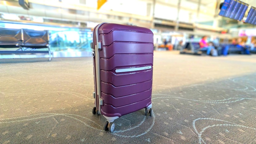 carry on luggage - the samsonite freeform&#039;s polypropylene shell is sleek, pliable, and...