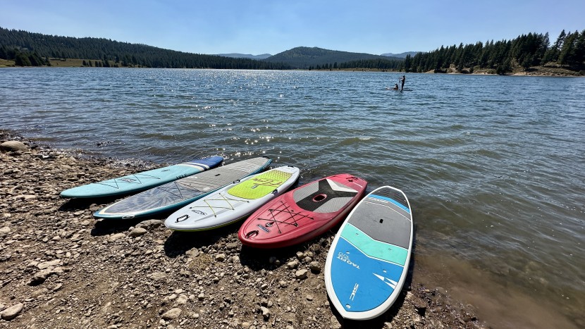lifetime horizon 100 - our 2024 lineup of hardshell sups that we tested.
