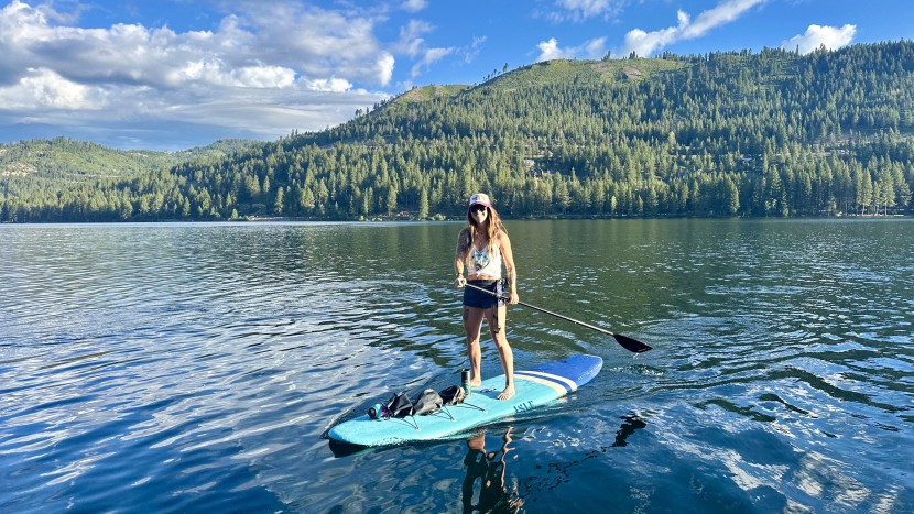 hard paddleboard - a great all-around board with a round-nose
