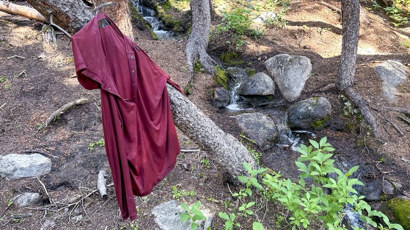 sun shirt - on longer backpacking trips, we&#039;d rinse out our ketl nofry hoodie to...