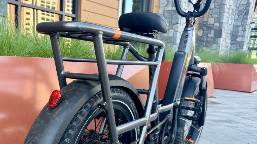 rad power radrunner 3 plus - capable of hauling 120 pounds, this rack is ready for duty. we can't...