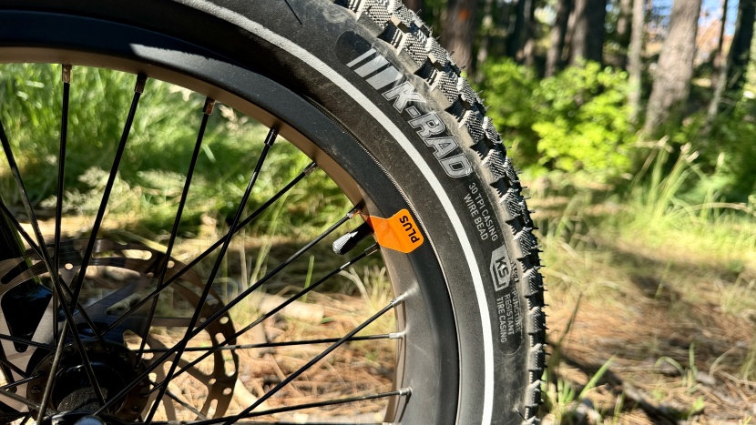rad power radrunner 3 plus - we found the k-rad tires to be comfortable, durable and grippy on...