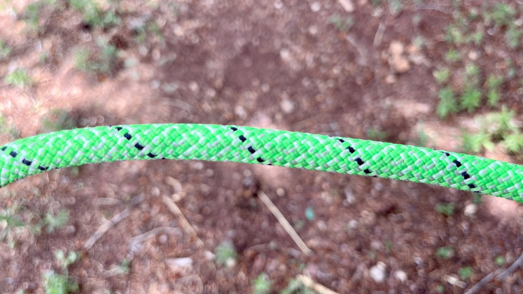 climbing rope - the edelrid tommy caldwell eco dry duotec 9.6 showed promising...