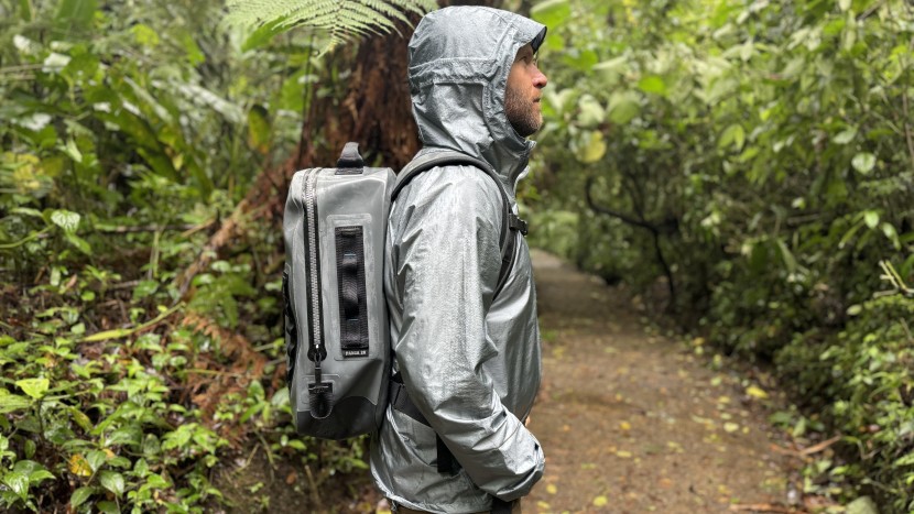 dry bag - tropical rainstorms are no concern for the submersible yeti panga...