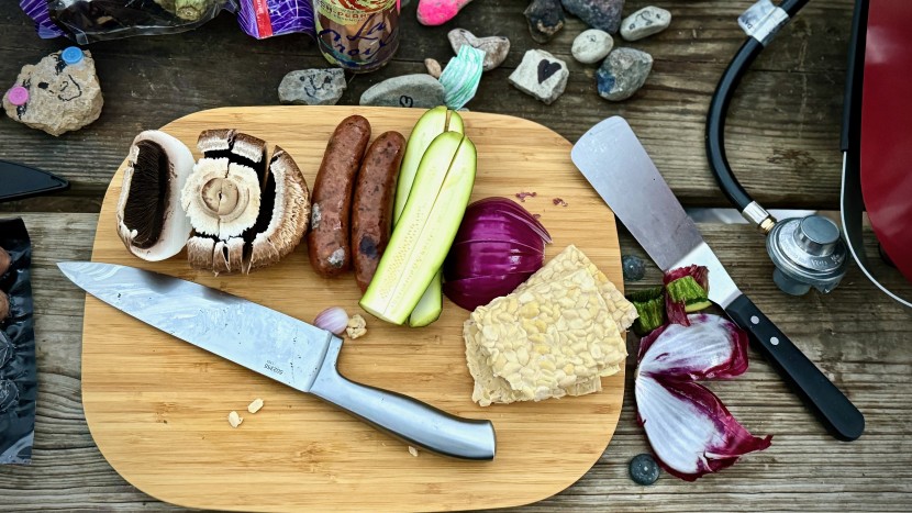 portable grill - some grills include the convenience of a cutting board in their...