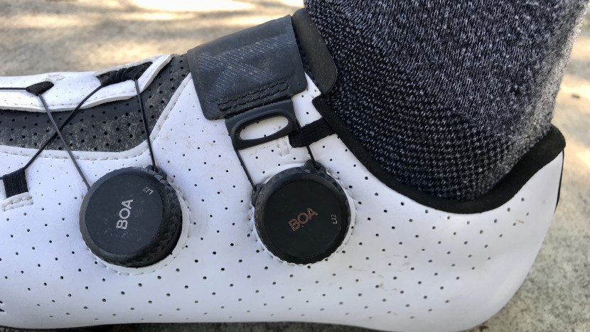 cycling shoes - the fizik vento infinito carbon 2 is quite adjustable, but has...