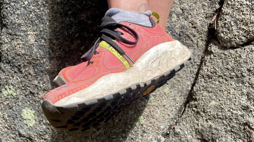 new balance fresh foam x hierro v8 for women - though the heel of this shoe sits at 36mm, it feels a bit lower...