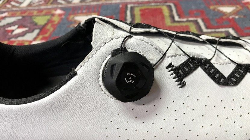 cycling shoes - quoc&#039;s proprietary dial system is intuitive and easy to use, but...