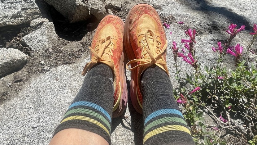 hoka speedgoat 6 for women - the speedgoat&#039;s fit provides strong stability thanks to its secure...